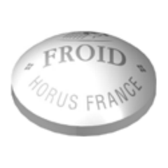 Horus Montmartre porseleinen plaatje Koud (Froid) per 5 stuks 92.411