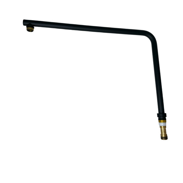 Damixa Bend for rain shower Silhouette matt black (PVD)