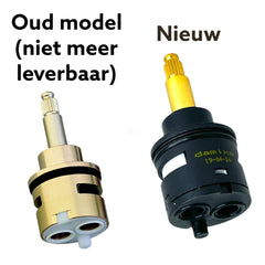 Damixa diverter for various thermostats Chrome 03185.00