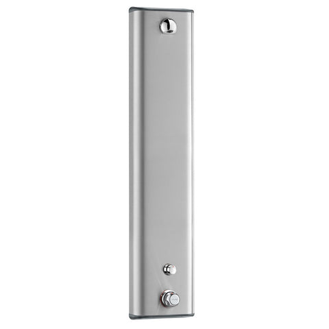 Delabie SECURITHERM thermostatisch zelfsluitend douchepaneel opbouw rvs