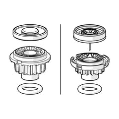 Oras Electra Membraan voor magneetventiel Art. 1006500V