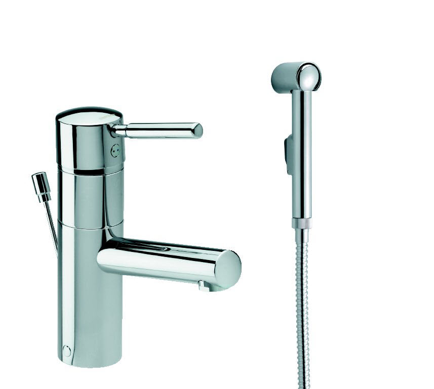 Damixa Parts Merkur washbasin tap with squeeze shower 14040 / 14030