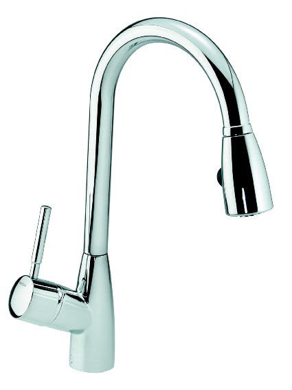 Damixa Parts Kafe Kitchen mixer tap with hand shower 14138.00