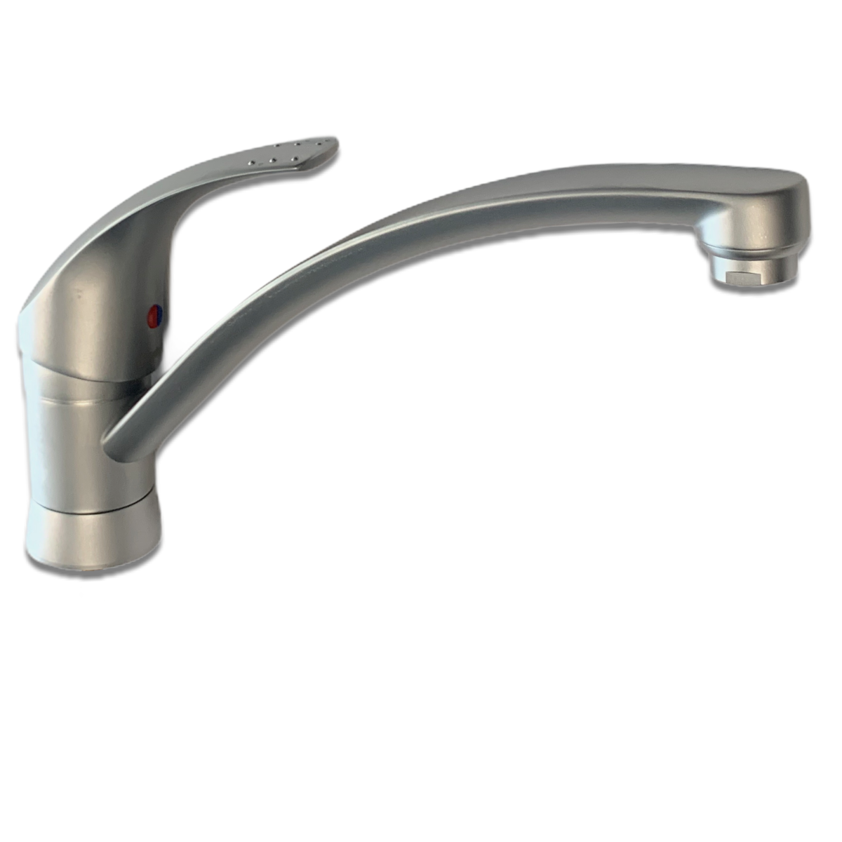 Damixa Jupiter 1-greeps keukenmengkraan met kogelmenger SATIN Satinox