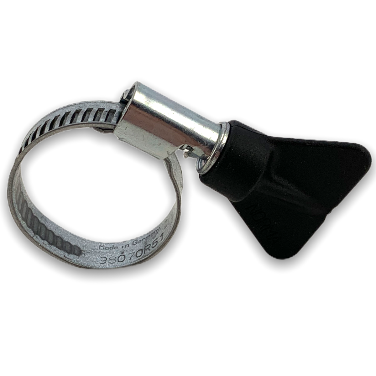 Universeel Slangklem met vleugelmoer 16-25mm (wormschroef)