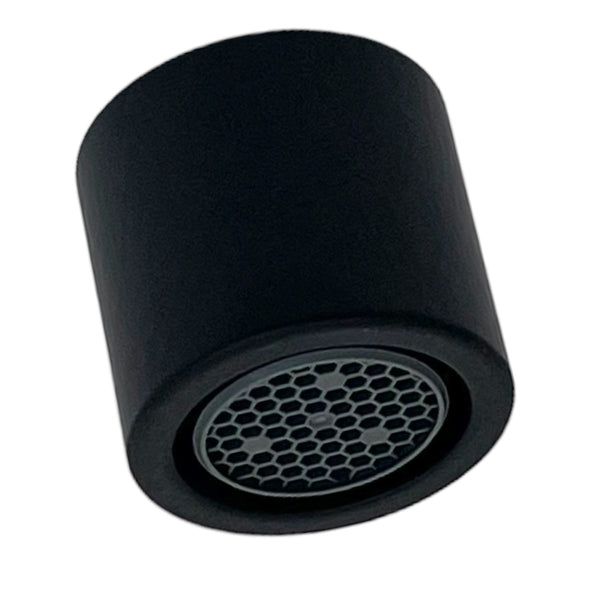 Damixa perlator 20mm tbv wanduitloop silhouet Zwart Art. 93028.61