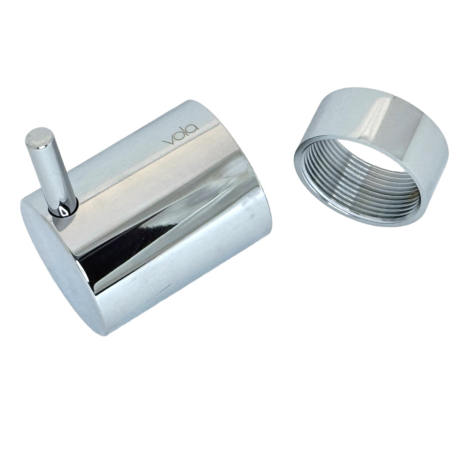 VOLA complete greep serie 3000 Omstelknop met zwarte stift NR34