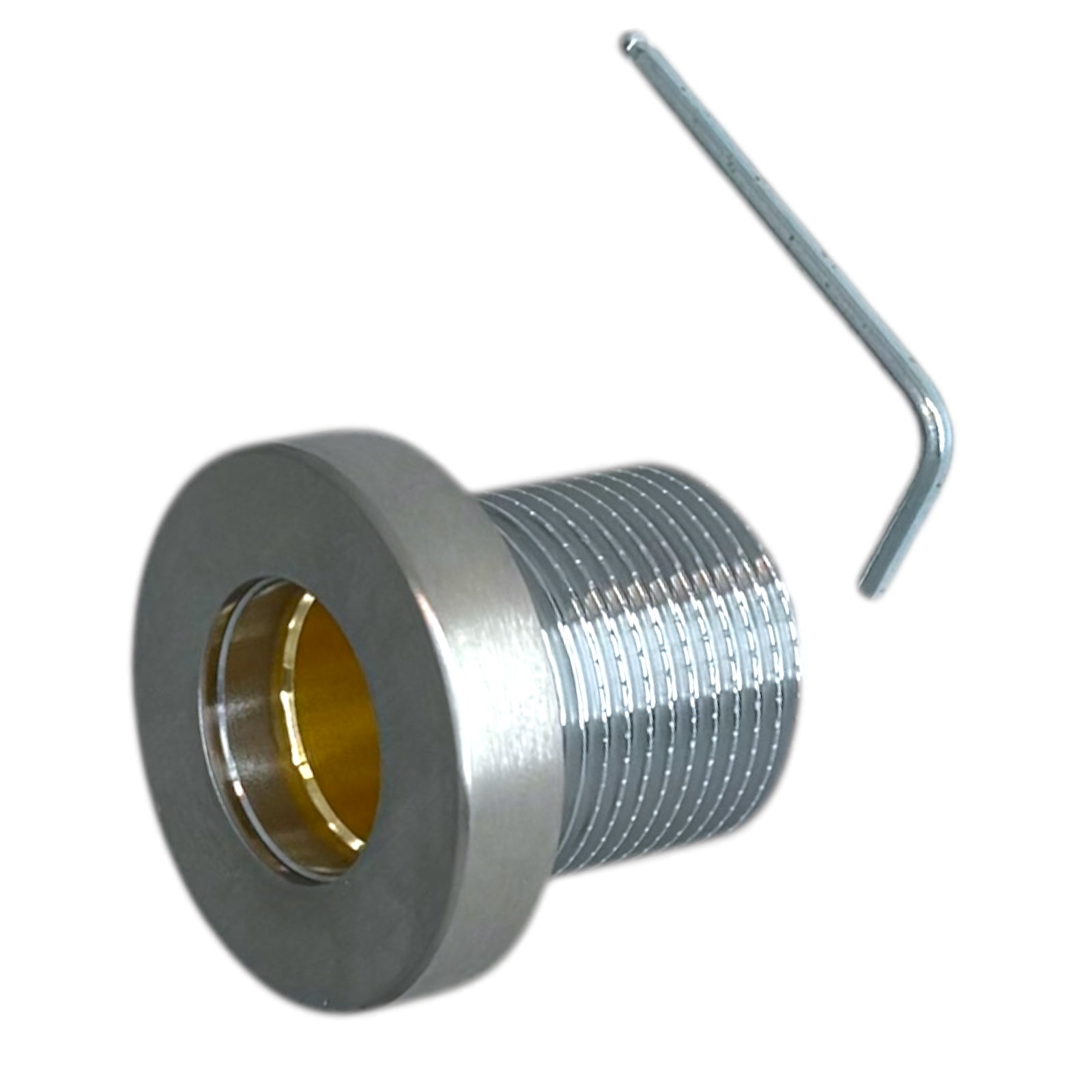 VOLA standard koppelstuk voor oa 19mm uitloop compleet met kleurring VR2019