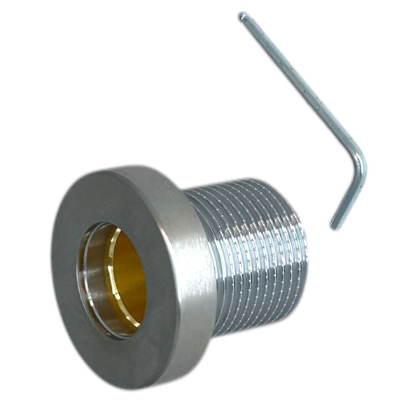 VOLA standard koppelstuk voor oa 19mm uitloop compleet met kleurring VR2019