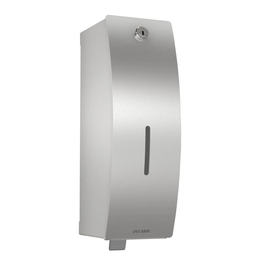 KWC / Delabie Stratos  zeepdispenser voor wandmontage Rvs