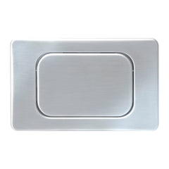 REZI bedieningspaneel Basic RVS, 1 druktoets start/stop