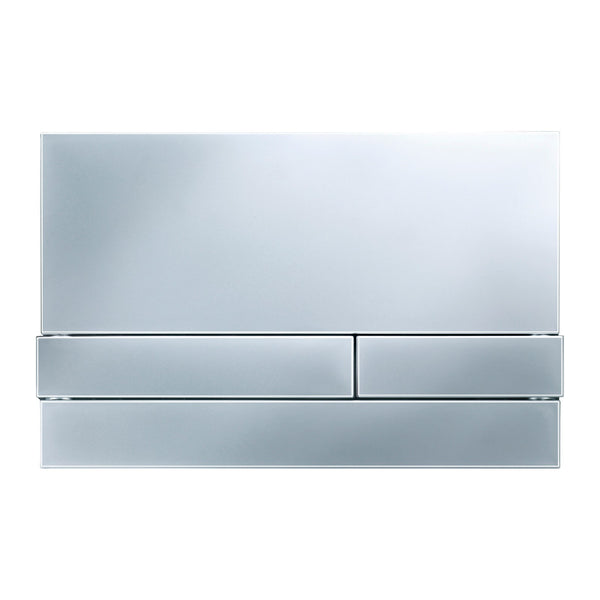 REZI bedieningspaneel Modern mat chroom, druktoetsen mat chroom