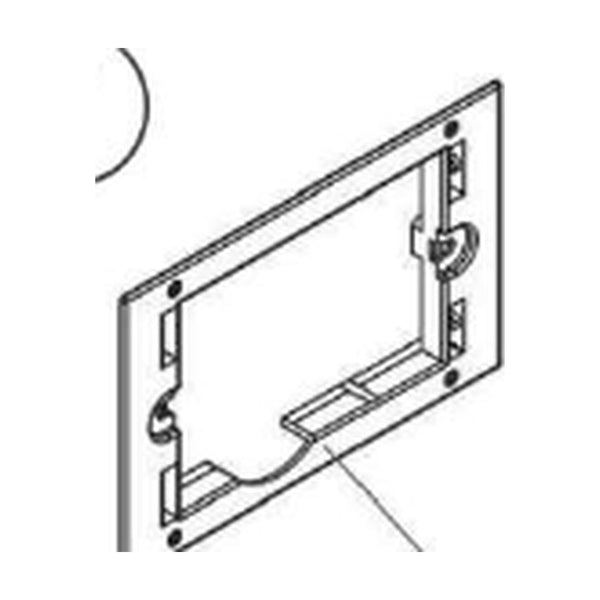 REZI bevestigingsraam voor bedieningspaneel Design (BB3650)