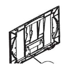 REZI bevestigingsraam voor bedieningspaneel Basic duo (BB3650)
