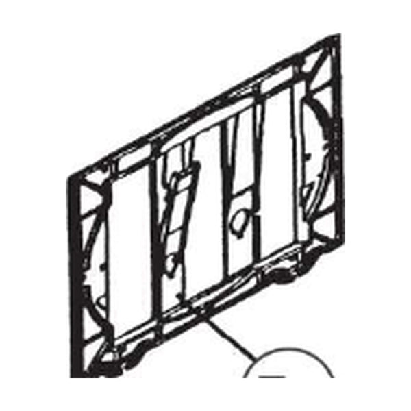 REZI bevestigingsraam voor bedieningspaneel Basic start/stop (BB3650)