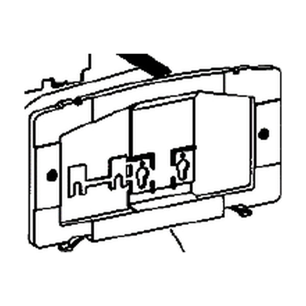REZI bevestigingsraam voor bedieningspaneel BB4650