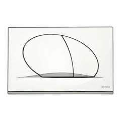 Schwab bedieningspaneel Ovate Duo chroom