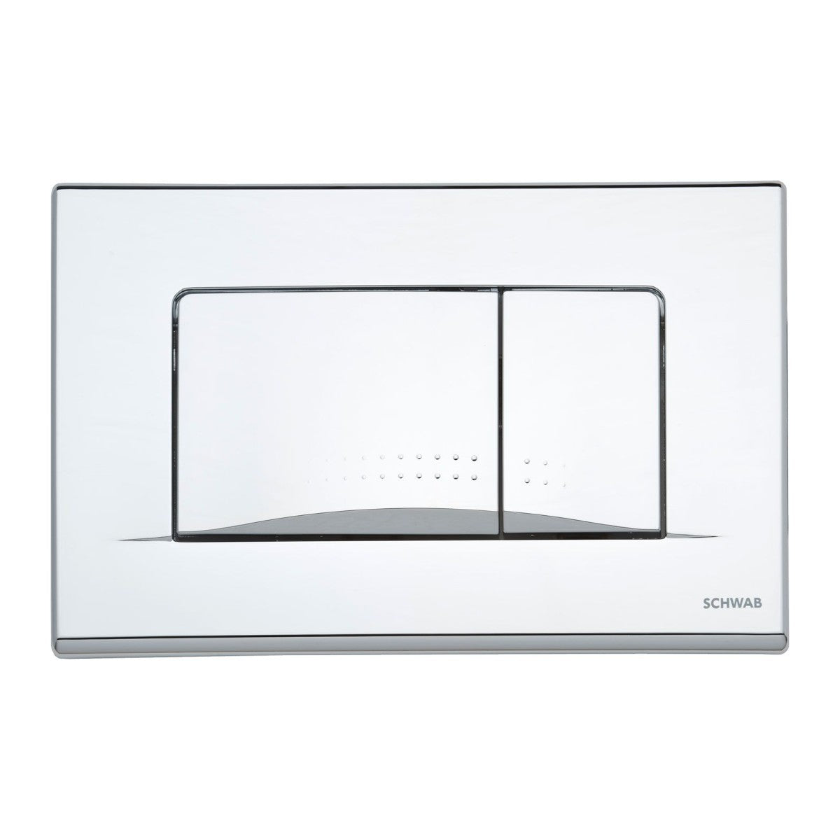 Schwab bedieningspaneel Dots Duo chroom