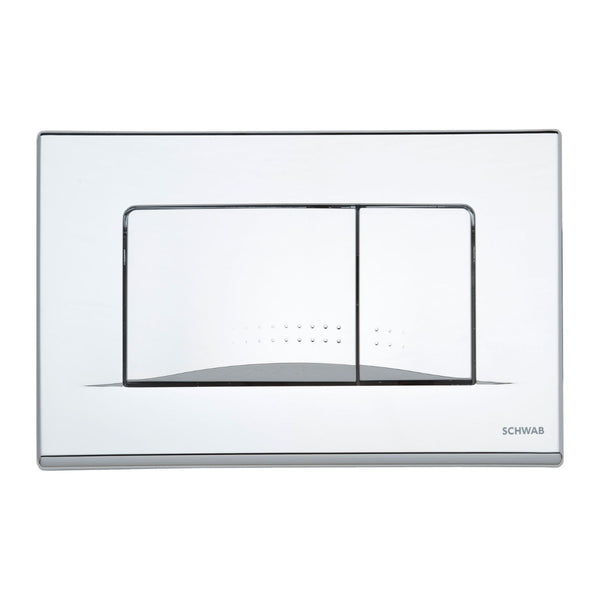 Schwab bedieningspaneel Dots Duo chroom