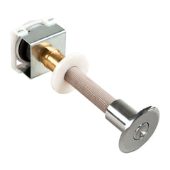 Schwab pneumatische drukknop chroom muurdikte 153-186 mm