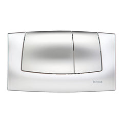 SCHWAB Onda control panel, matt chrome, for built-in cistern Model 187.1200
