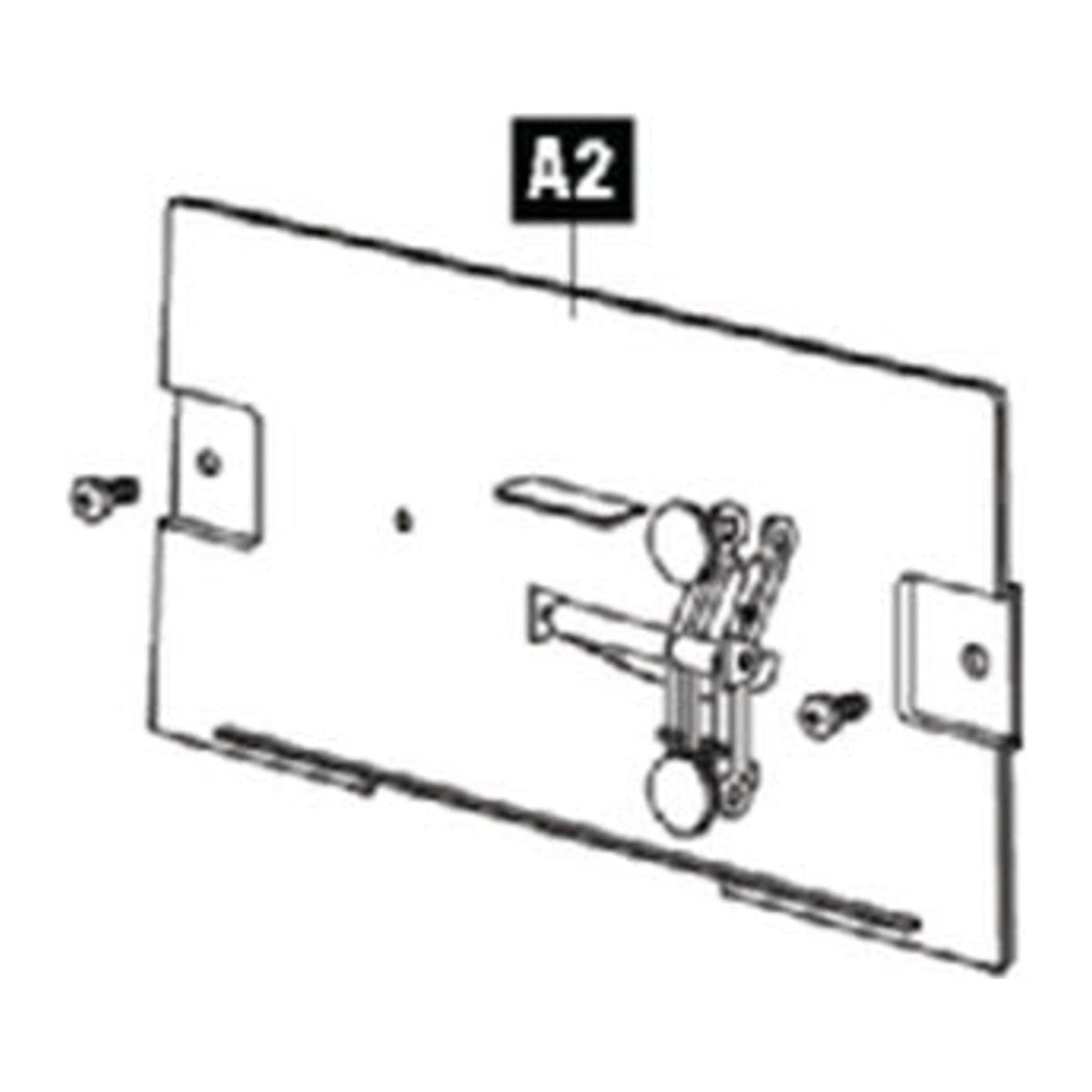 SCHWAB transparent inner plate with tilt head 710-3398