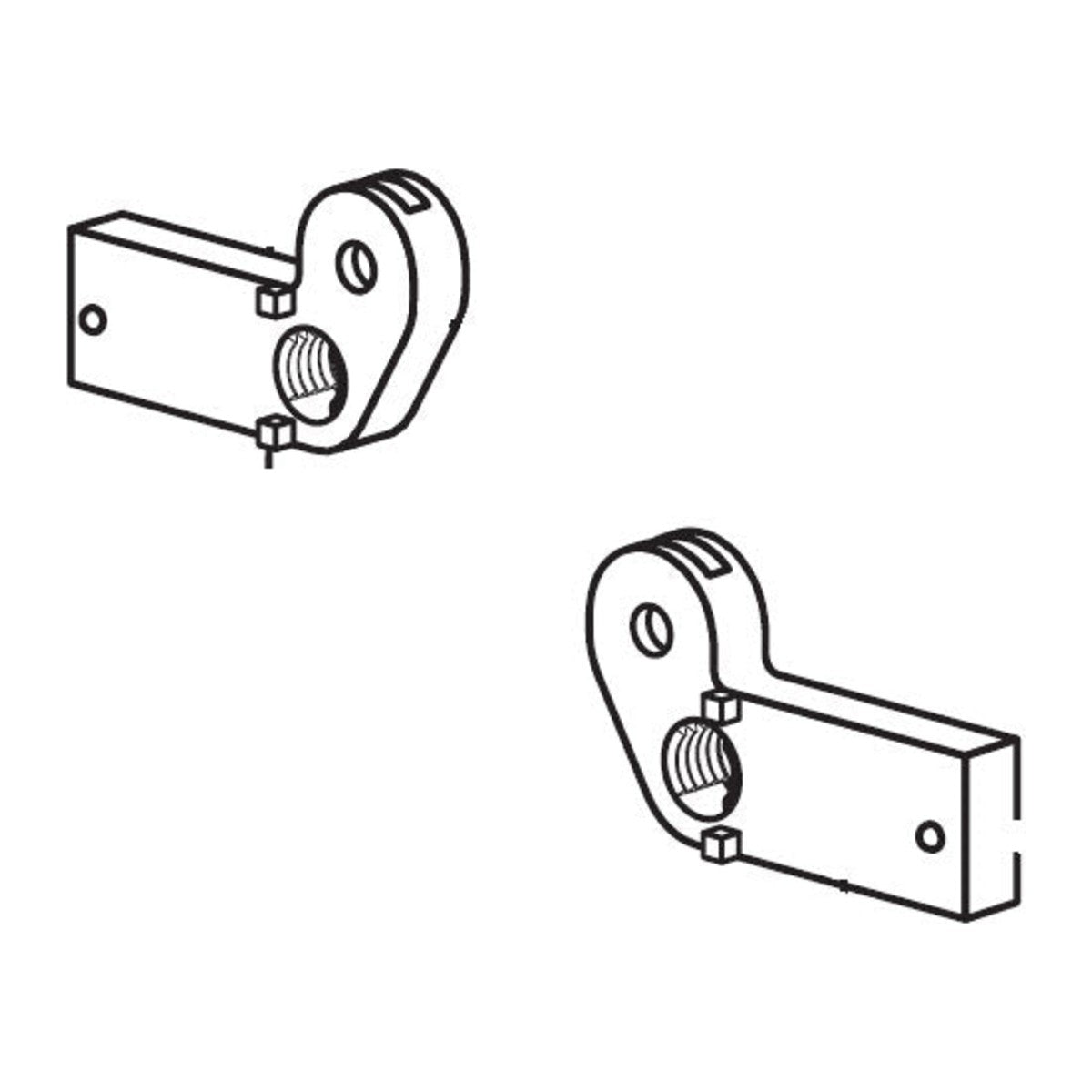 SCHWAB mounting set for bolts for various reservoirs 710-7986
