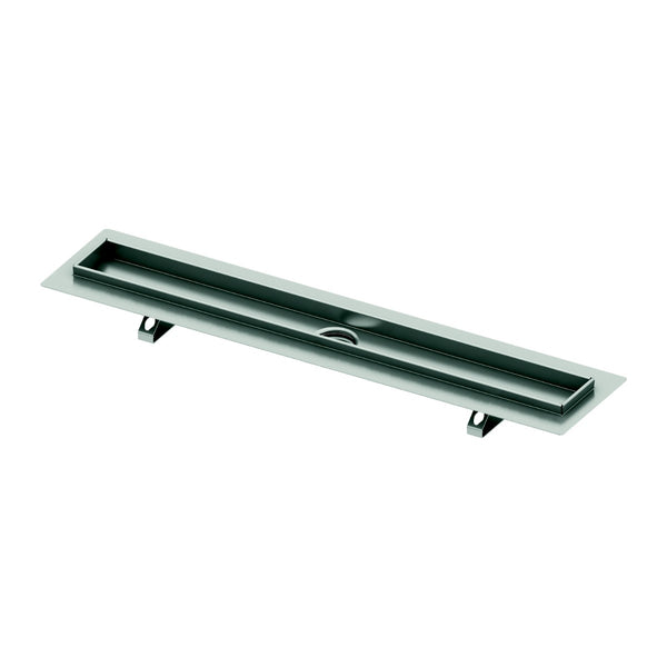 TECE Shower channel straight with seal system sealing tape 800 mm