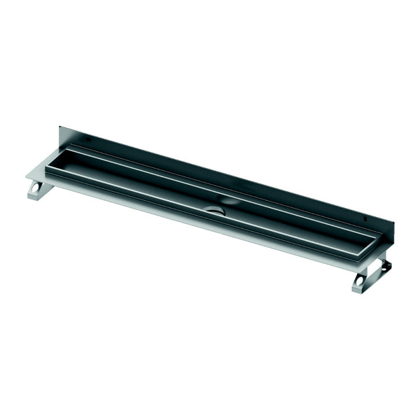 TECE Straight shower drain with wall flange and seal system sealing tape 800 mm