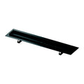 TECE TECEdrainline douchegoot, gekleurde coating, met Seal System afdichtingsband, Mat zwart, 700 mm