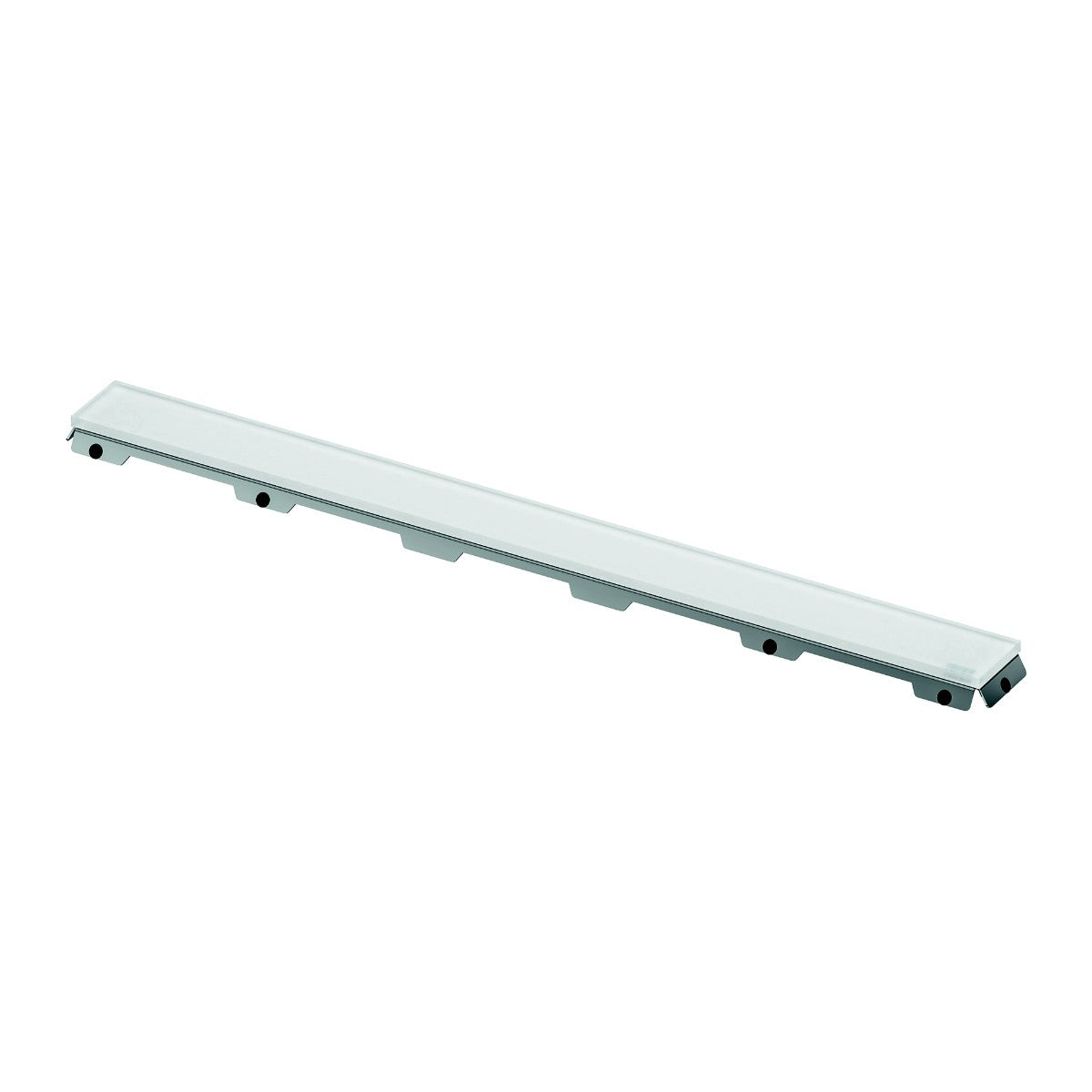 TECE TECEdrainline glasafdekking voor douchegoot, gesatineerd, Glas wit gesatineerd, 1500 mm