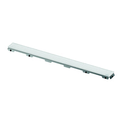 TECE TECEdrainline glasafdekking voor douchegoot, gesatineerd, Glas wit gesatineerd, 1500 mm