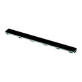 TECE TECEdrainline glasafdekking voor douchegoot, gesatineerd, Glas zwart gesatineerd, 700 mm