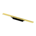 TECE TECEdrainprofile doucheprofiel met gekleurde coating, Geborsteld goud optisch, 800 mm