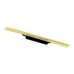 TECE TECEdrainprofile doucheprofiel met gekleurde coating, Geborsteld goud optisch, 900 mm