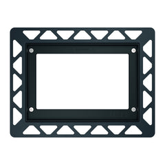 TECE toilet installation frame for flush installation, black