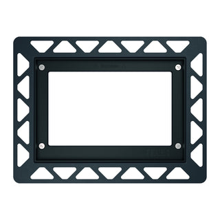 TECE toilet installation frame for flush installation, black