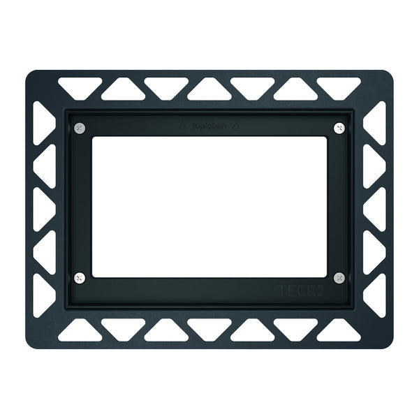 TECE toilet installation frame for flush installation, black