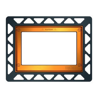 TECE toilet installation frame for flush mounting, gold