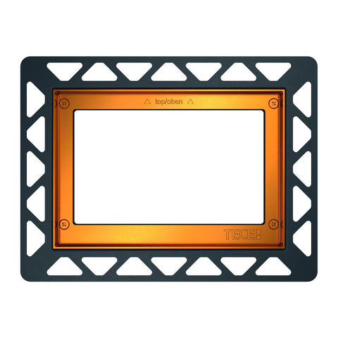 TECE toilet installation frame for flush mounting, gold
