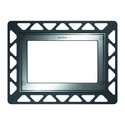 TECE toilet installation frame for flush mounting, polished chrome