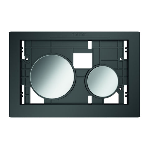 TECE loop control element, glossy chrome buttons