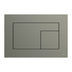 TECEvelvet WC control panel for dual flush technology Castoro Ottawa / Beige-brown