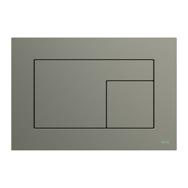 TECEvelvet WC control panel for dual flush technology Castoro Ottawa / Beige-brown