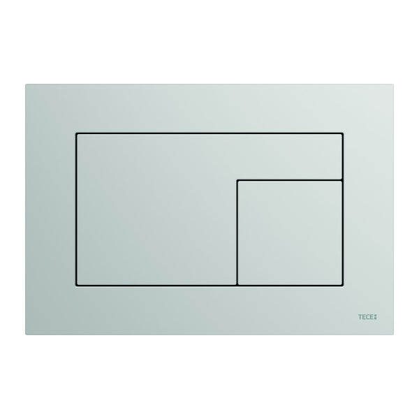 TECEvelvet WC control panel for dual flush technology Grigio Efeso / Stone Grey