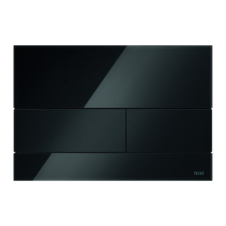 TECE square control, black glass, black key