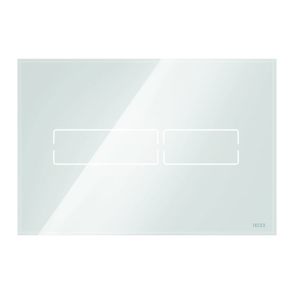 TECE loose cover plate TECElux mini glass white
