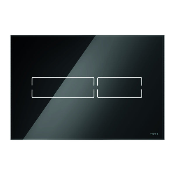 TECE loose cover plate TECElux mini glass black