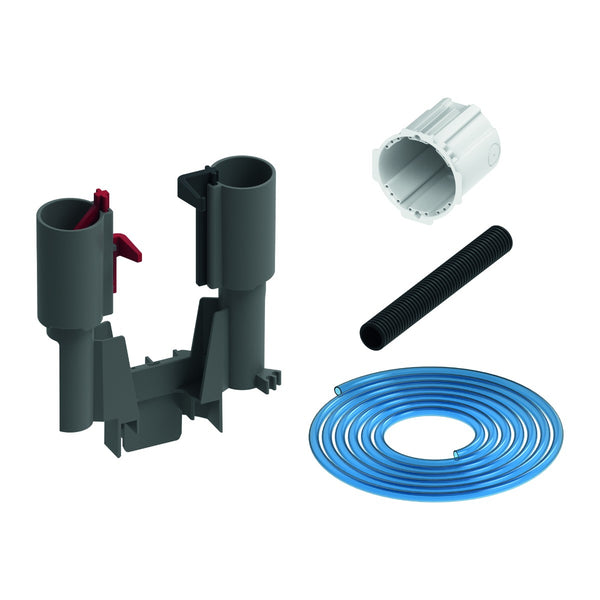 TECEflushpoint pneumatic remote flushing for Octa flushing cabinet, rough-in kit