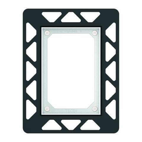 TECEfilo flush-mounted frame for flush mounting, polished chrome